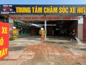 thu hut khach den tram rua xe